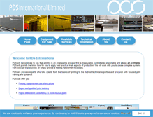 Tablet Screenshot of pdsinternational.com